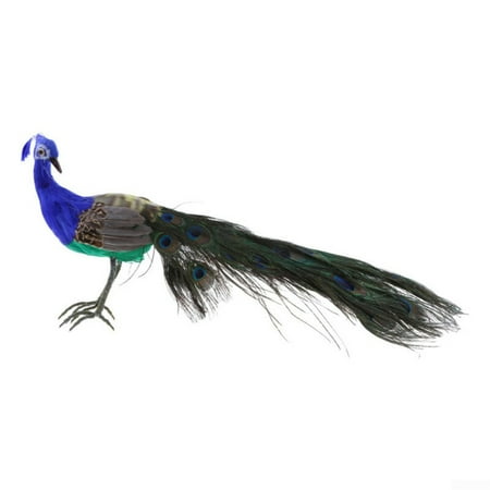 .Artificial Peacock Bird Feathered Realistic Garden & Home Decoration Ornament. .Artificial Peacock Bird Feathered Realistic Garden & Home Decoration Ornament.